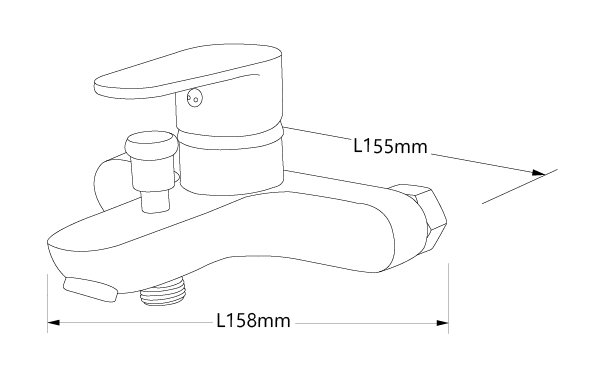 H-6642歐式沐浴龍頭